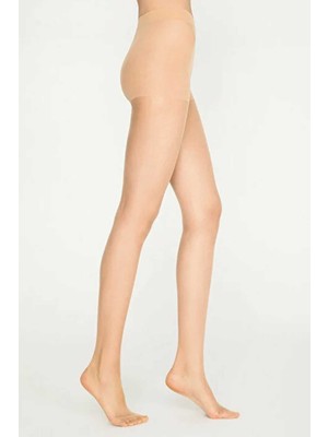 Ne Verelim Size Parlak Fit 15 Likralı Külotlu Çorap Açık Ten