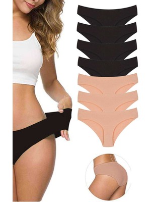 Ne Verelim Size 7 Adet Kadın Dikişsiz Lazer Kesim Esnek Iz Yapmayan Külot S2