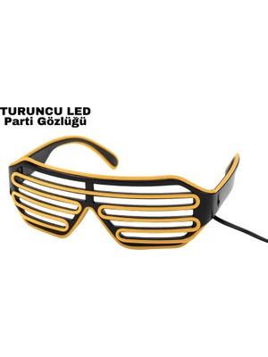SHC4200 Neon Gözlük Turuncu
