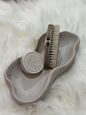 Düzensiz Bej Traverten Desenli Kase/tepsi Organizer, Sabunluk & Takı Tabağı, Çok Amaçlı