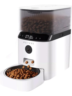 Hype Store Petfit Autodine x 5l Wi-Fi Kameralı Akıllı Otomatik Kedi Köpek Mama Kabı Besleme Ünitesi (Sesli Komu