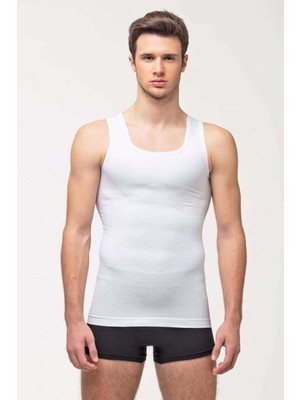 Ne Verelim Size Elite Life Erkek Toparlayıcı Atlet Beyaz Korse 940