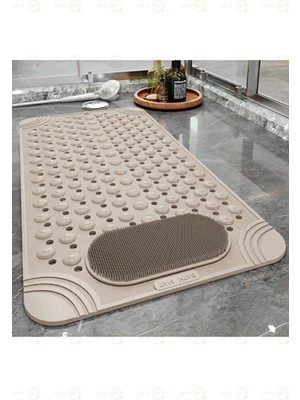 MAİN SHOP Duşa Kabin Küvet Içi Banyo Paspası 36 x 69,5 cm Vantuzlu Banyo ve Duş Kaydırmazı M-162