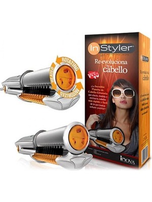 Kuzgun Ticaret Instyler Döner Demir Profesyonel Saç Düzleştirici ( Lisinya )