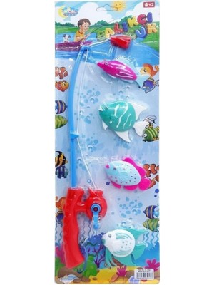 Kuzgun Ticaret HL-3000 - Balık Tutma Oyunu Mıknatıslı (Lisinya)