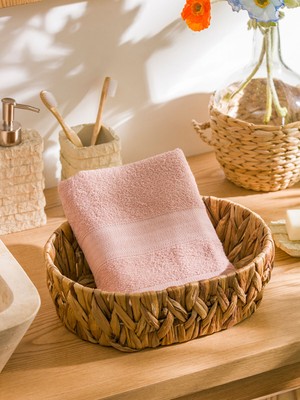 Lc Waikiki Yeni Sezon Nakışlı Pamuklu Yüz Havlusu 50X80 cm