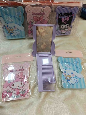 Elas Home Çocuk Aynalı Sanrio Taraklı Ayna