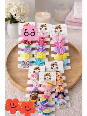 Elas Home 2'paket Bebek Kız Çocuk Tatlı Lastik