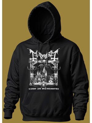 Butişört 'mayhem - Live In Montreal' Baskılı Dar Kesim Sweatshirt