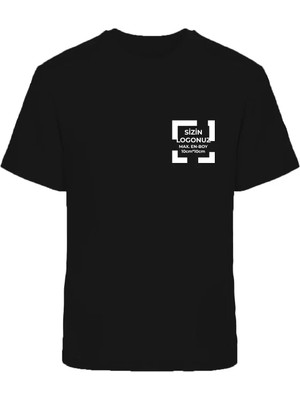 Marsilyan Tişört Tasarla 20/1 Kumaş - Siyah