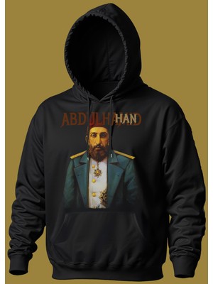 Butişört 'abdulhamid Han - Osmanlı - Tarihi Karakterler Serisi' Baskılı Dar Kesim Sweatshirt