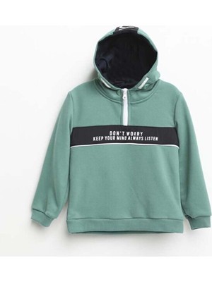 Nanica Erkek Çocuk Kapşonlu Sweatshirt 6-16 Yaş
