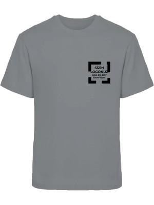 Marsilyan Tişört Tasarla 20/1 Kumaş - Füme