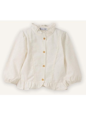 DeFacto Dantel Detaylı Gömlek Kız Bebek G8093A526SP