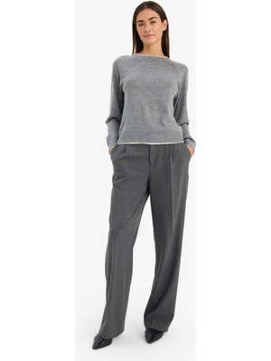 DeFacto Straight Fit Palazzo Pantolon E7238AX26SP