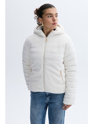 Kapitoneli Çift Taraflı Puffer Mont