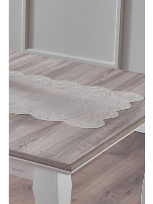 PremiumPort Şık Bej Runner 45X150CM, Zarif ve Şık Evinize Uygun