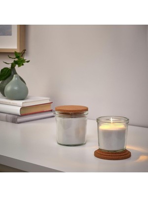 PremiumPort Rönnspırea Mum Kapak Mantar 8 cm – Şık ve Koruyucu Tasarım