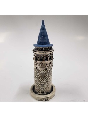 PremiumPort Galata Kulesi 14 Cm, Detaylı ve Şık Dekoratif Model