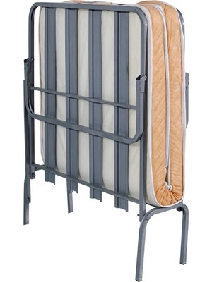 Katlanır Tek Kişilik Çelik Yatak