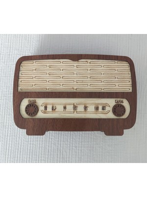 PremiumPort Rustik Ahşap Rady0 Kumbara ile Şık ve Doğal Tasarım