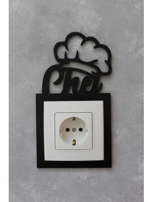 PremiumPort Mutfak Dekoratif Priz Çerçevesi, Şık ve Işlevsel Tasarım