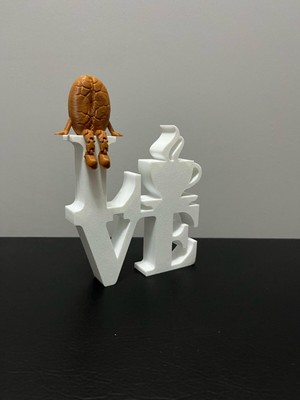 PremiumPort Şık ve Modern Mutfak Dekorasyonu Için Kahve Köşesi Yazısı