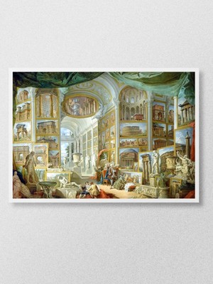 PremiumPort Antik Roma Temalı Sanat Poster, Yüksek Kalite Çerçevesiz Dekorasyon