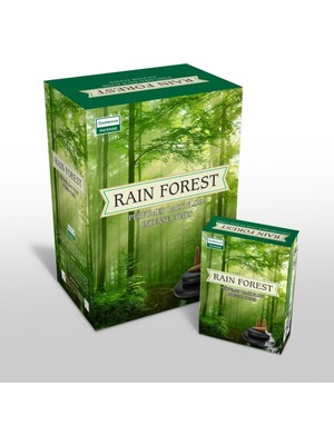 PremiumPort Yağmur Ormanları Kokulu Doğal Geri Akış Tütsü Oda Kokusu