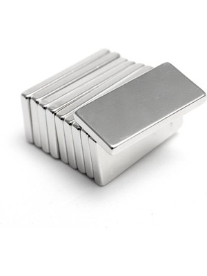 PremiumPort Güçlü Neodyum Mıknatıslar, Dekoratif Magnetler, 20X10X2 Mm, 5 Adet