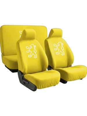 Zapomi Peugeot Koltuk Servis Kılıfı Atatürk İmza Ön Arka Penye Takım