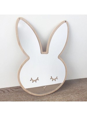 PremiumPort Sevimli Rabbıt Temalı Çocuk Odası Pleksi Duvar Dekoru