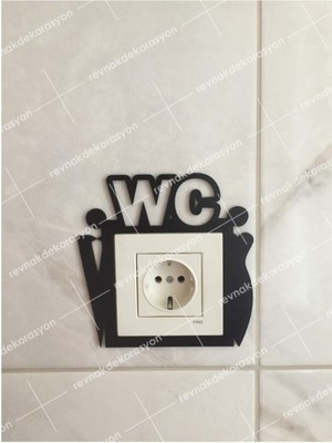 PremiumPort Modern Tuvalet Priz Çerçevesi, Şık ve Dayanıklı Tasarım