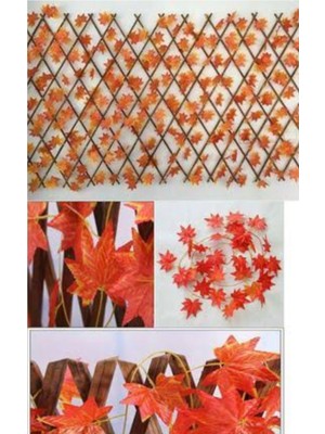 PremiumPort Sonbahar Sarmasik 5 Dal Dekoratif Ev ve Balkon Vitrini Süsü