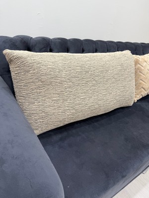 PremiumPort Konforlu Sırt Yastık Kılıfı, 90X43CM, Kanepe ve Koltuk Için