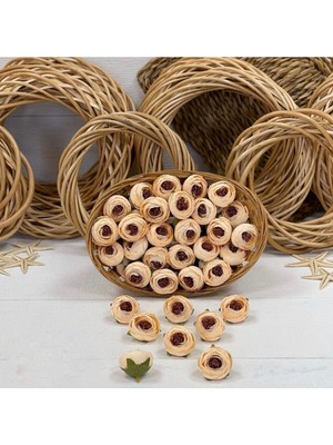 PremiumPort Mini Şakayık Çiçek Takımı, 10 Adet, 3 Cm, Doğal ve Şık Dekorasyon Ürünü