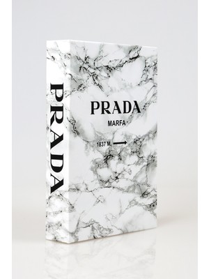 PremiumPort Şık Mermer Efektli Dekoratif Kutu, Zarif ve Kullanışlı Tasarım