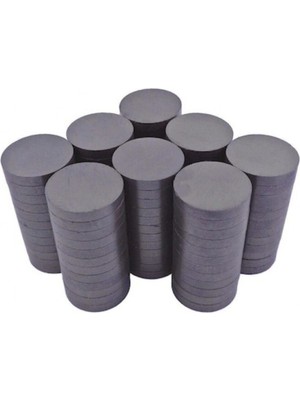 PremiumPort 50 Adet 15MM x 3mm Yuvarlak Mıknatıs Seti, Duvar Süsleri Için Ideal