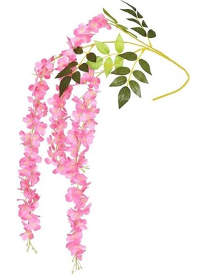 PremiumPort Sarkan 3 Dallı Akasya Yapay Çiçek, 110CM, Şık ve Doğal Görünüm