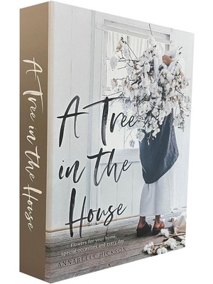 PremiumPort Şık Dekoratif Ağaç Temalı Kitap Kutusu, Zarif ve Kullanışlı Tasarım