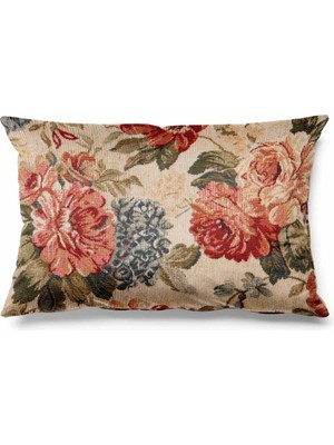 PremiumPort Geometrik Desenli Süet Kırlent Kılıfı, Şık ve Rahat Dekorasyon Için