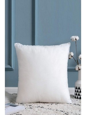 PremiumPort Yumuşak 45X45 cm Kare Kırlent Dolgu Elyaf Iç Yastık, Koltuk Şıklığı