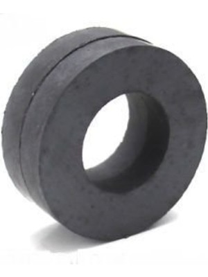 PremiumPort Iki Adet Ferrite Kömür Halka Mıknatıs, 55X25X8 Mm, Güçlü Manyetik Performans