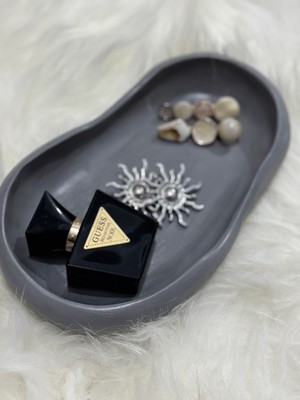 Taş Görünümlü Düzensiz Form Beton Dekoratif Kase/tabak 25X15CM Takı & Anahtarlık Organizer, Sabunluk