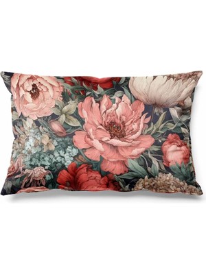 PremiumPort Linda Desenli Çift Taraflı Süet Kırlent Kılıfı, Şık ve Rahat Kullanım