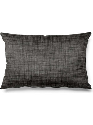 PremiumPort Dijital Baskılı Çift Taraflı Linen Look Kırlent Kılıfı