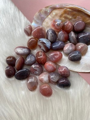 PremiumPort El Yapımı Akik Doğal Taş Tımbıl, Şık ve Enerji Dolu Takı Parçası