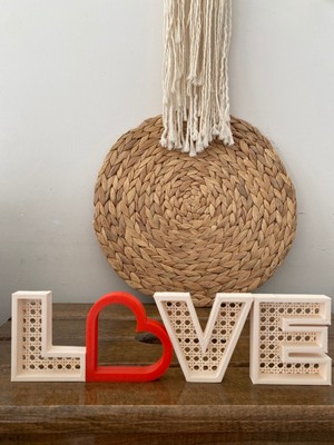 PremiumPort Şık ve Renkli Yazılı Dekoratif Obje, Evinize Modern Dokunuş