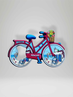 PremiumPort Alaçatı Temalı Plastik Açacak Magnet, Buzdolabı Süsü ve Şişe Açacağı