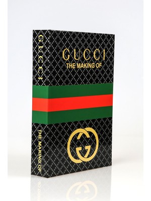 PremiumPort Kırmızı ve Yeşil Dekoratif Kitap Kutusu, Şık ve Kullanışlı Tasarım